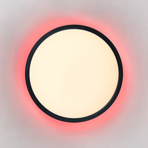 Lucide CASTOR - Lámpara de techo - Ø 32 cm - LED Regul. - CCT - 1x20W 2700K/6500K - RGB - Ópalo - detalle 4